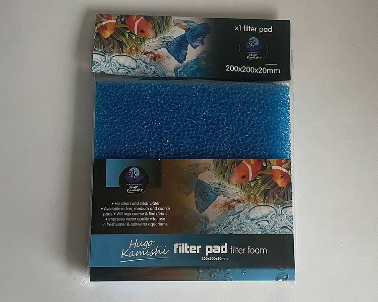 Hugo Kamishi Course Filter Foam Pad - 20x20x2cm